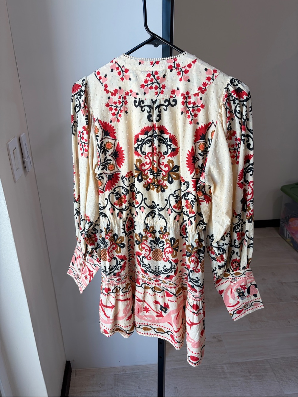 Farm Rio: Cream Cashew Mandala Mini Dress - Picture 11 of 11